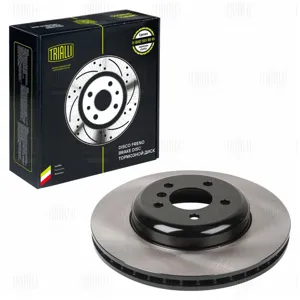 TRIALLI DF190426 Диск торм.перед. BMW 5 (F10) (11-) d=348