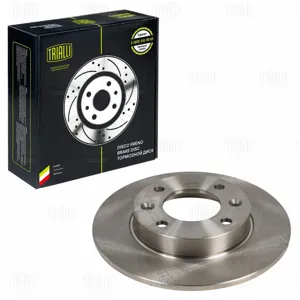 TRIALLI DF190508 Диск торм.задний Peugeot 307 (00-) Partner (96-) Citroen C3 (02-) C4 (04-) d=247