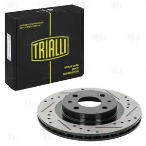 TRIALLI DF202S Диск тормозной Lada 2112 перед.