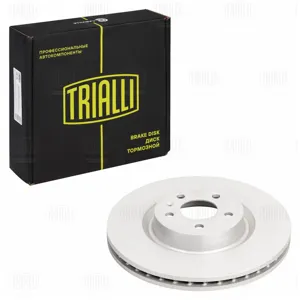 TRIALLI DF220120 Диск торм.перед. Audi A4 (16-) A5 (16-) Q5 (18-) d=338