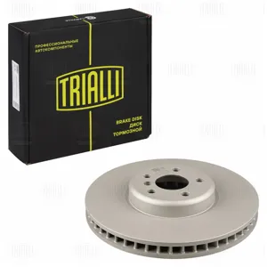 TRIALLI DF240116 Диск торм.перед. правый BMW 3 (G20) (18-) 5 (G30) (16-) d=348