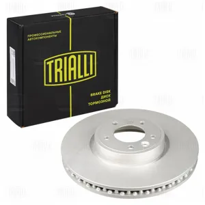 TRIALLI DF240118 Диск торм.перед. Land Rover Range Rover (12-) Discovery (16-) d=349