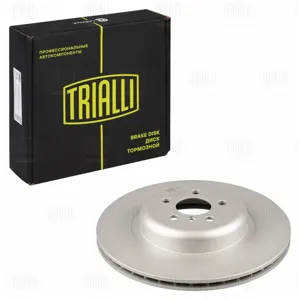 TRIALLI DF240120 Диск торм.задний BMW 7 (G11) (17-) X5 (G05) (18-) d=370 (M- Sport )