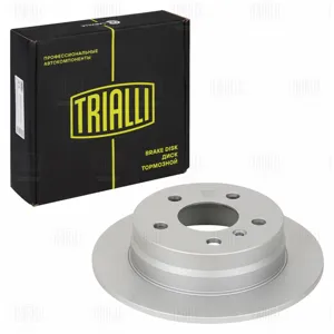 TRIALLI DF250122 Диск торм.задний Mercedes A (W169) B (W245) (04-) Nissan Navara (97-) d=258