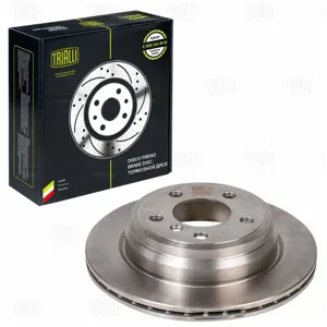 TRIALLI DF261003 Диск тормозной BMW X1 (E84) (09-)1 (E8187)3 (E90919293) задний d=300
