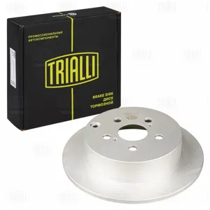 TRIALLI DF261019 Диск торм.задний Toyota Prius (03-) Caldina (02-) d=269