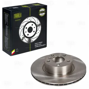 TRIALLI DF263918 Диск тормозной BMW X3 (F25) (10-) X4 (F26) (11-) задний d=330