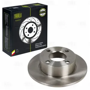 TRIALLI DF270206 Диск торм.задний Audi 8090100 (82-) d=245