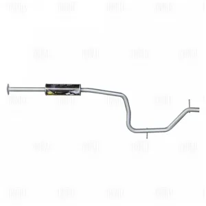 TRIALLI EAM1006 Глушитель Ford Mondeo IV (07-) 1.6i2.0i дополнительный ( Резонатор ) (алюминизированная сталь)