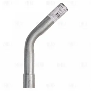TRIALLI EMC0435 Труба с гибом развальцованная d=43, угол 45 (нерж. алюм. сталь) (emc 0435)