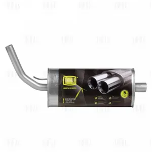 TRIALLI EMM0131 Глушитель Лада 2123 (с 2004 г.) основной нового образца без гусака (алюминизированная сталь)