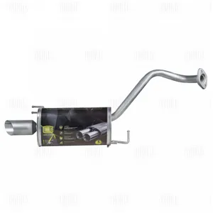 TRIALLI EMM0317 Глушитель Hyundai Santa Fe (06-) 2.2d основной левый (алюминизированная сталь)