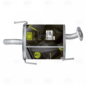 TRIALLI EMM0325 Глушитель Nissan Almera N16 (00-) 1.5i1.8 хетчбек основной (алюминизированная сталь)