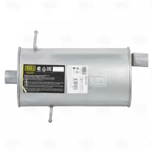 TRIALLI EMM0702 Глушитель Volvo 740940 (84-) 2.0i2.3i2.4i2.8i основной (алюминизированная сталь)