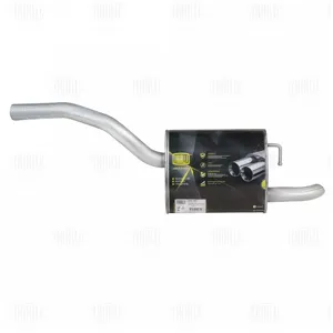 TRIALLI EMM1007 Глушитель Ford Mondeo IV (07-) 1.6i2.0i основной (алюминизированная сталь)