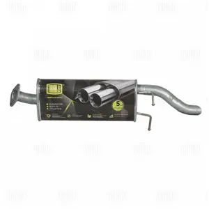 TRIALLI EMM2710 Глушитель Chery Bonus (11-) основной (алюминизированная сталь)