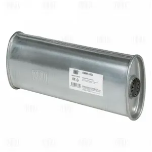 TRIALLI EMM3504 Глушитель универсальный (овальный) 97х171, L=400, d=50 (алюминизированная сталь)