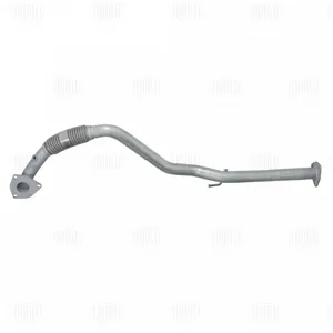 TRIALLI ERP0509 Труба приёмная Chevrolet Lanos (97-) длинная с отверстием для датчика (алюминизированная сталь)