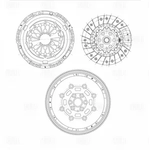 TRIALLI FR1840 Комплект сцепления