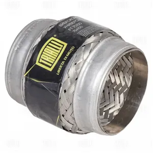 TRIALLI FT75150 Виброкомпенсатор выхлопной трубы (Гофра) 75x150 InnerBraid (нержавеющая сталь)