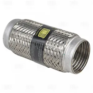 TRIALLI FTI0077 Виброкомпенсатор выхлопной трубы (Гофра) 75x200 InterLock (нержавеющая сталь)