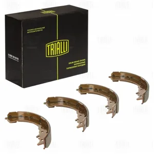 TRIALLI GF4574 Колодки торм.барабанные 228x35мм