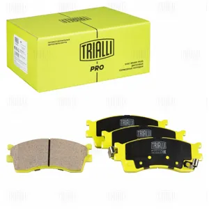 TRIALLI PF073101CR Колодки торм. керамические передние Kia Rio (00-) c 2002 гв (серия PRO)