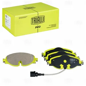 TRIALLI PF1804CR Колодки торм. керамические передние Skoda Rapid (12-) Octavia (13-) (датч.) (серия PRO)