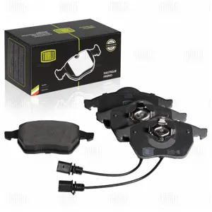 TRIALLI PF1806 Колодки торм. Audi A6 (04-) дисковые передние (в комплекте с двумя датчиками)
