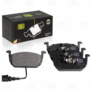 TRIALLI PF1810 Колодки торм. Skoda Octavia A7 (13-) VW Golf VII (12-) дисковые передние (в комплекте с датчиком)