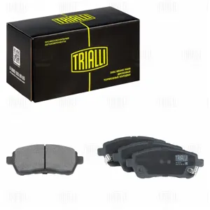 TRIALLI PF2210 Колодки торм. Ford Fiesta VI (08-) диск. перед. 126x52 (PF 2210)