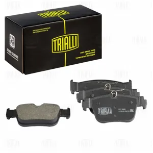 TRIALLI PF2455 Колодки торм. Skoda Octavia A8 (19-)VW Golf VIII (19-) диск. зад. (торм. диск d310мм) (PF 2455)