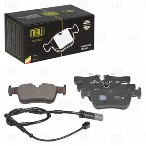 TRIALLI PF4049 Колодки торм.задние BMW X1 (F48) (14-) 2 (F45) (14-) (в комплекте с датчиком)