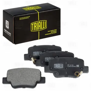 TRIALLI PF4116 Колодки торм. Toyota Verso (09-) диск. зад. (PF 4116)