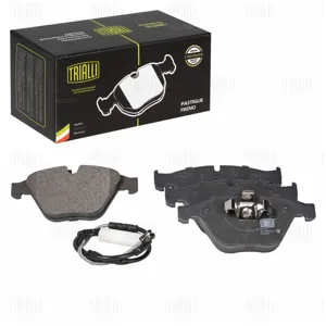 TRIALLI PF4152 Колодки торм. BMW 3 (E90919293) (05-) X1 (E84) (09-) дисковые передние (в комплекте с датчиком)