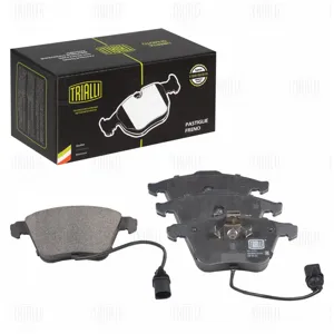 TRIALLI PF4172 Колодки торм.передние Audi A6 (97-) Allroad (00-) с тормозной системой Ate (в комплекте с 2-мя датчиками) (PF 4172)