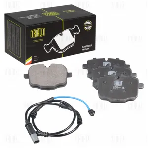 TRIALLI PF4230 Колодки торм.задние BMW 5 (F10) (09-) с тормозной системой TRW (для диска D=345) (в комплекте с датчиком)