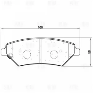 TRIALLI PF4449 Колодки торм.передние Jetour X90 Plus 21- 