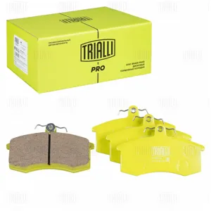 TRIALLI PF965CR Колодки торм. керамические передние Лада 2108 (серия PRO)