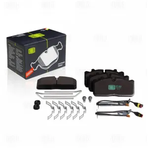 TRIALLI PF969 Колодки торм. ГАЗон Next (14-) дисковые передниезадние (в комплекте с двумя датчиками и монтажным комплектом)