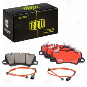 TRIALLI PFR6100 Колодки торм. для а/м Ferrari 488 (15-)/F8 (19-) диск. перед. (для карбон-керам. дисков) (PFR 6100)