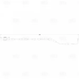 TRIALLI PFS0122 Датчик износа тормозных колодок Land Rover Range Rover IV (12-) перед. L=1295 (PFS 0122)