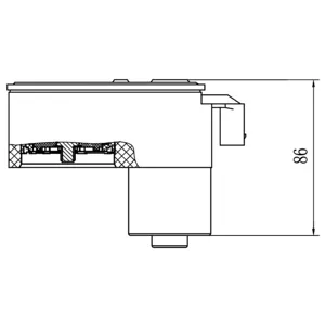 TRIALLI RCM800159 Электродвигатель GEELY EMGRAND ст. торм.