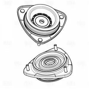 TRIALLI SA2254 Опора амортизатора Subaru Legacy B13 (03-) (перед.) (с подшип.) (SA 2254)