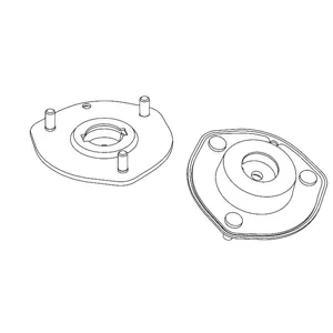 TRIALLI SA2552 Опора амортизатора Mazda 6 02- перед. без подшип.