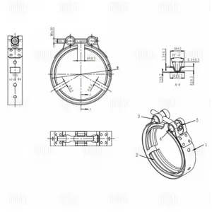 TRIALLI VCB51SS Хомут
