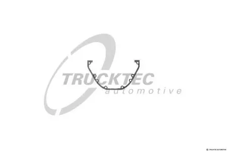 TRUCKTEC 0110012 Прокладка, крышка картера (блок-картер двигателя)