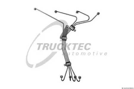 TRUCKTEC 0113151 Комплект трубопровода высокого давления, систем... Rechts OE: 442 070 9633