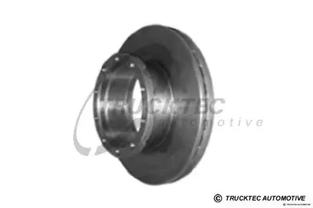 TRUCKTEC 0135206 Тормозной диск 377 x 45 mm 8