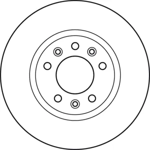 TRW DF4848S Диск тормозной Audi A4A5A6A7Q5 05- задн.вент. D=300